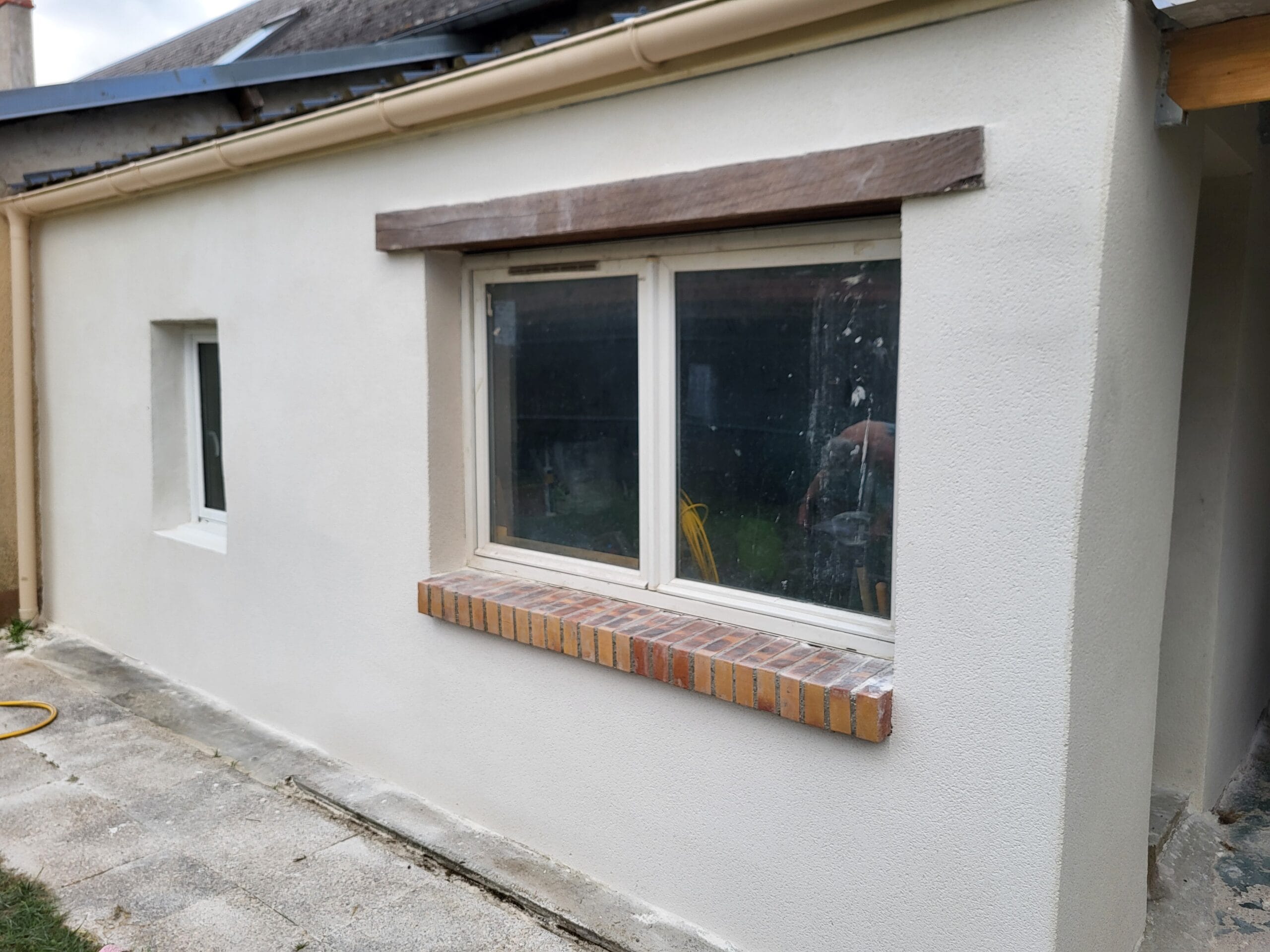 Maisonette avec facade
