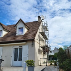 Application de peinture extérieure sur façade à Saint-Ouen-l’Aumône Application de peinture extérieure sur façade à Saint-Ouen-l’Aumône