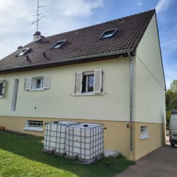 Peinture extérieure façade après nettoyage