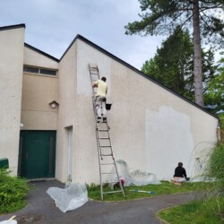 Application peinture extérieure professionnelle