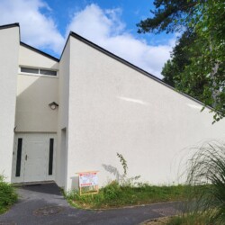 Maison ancienne rénovée façade
