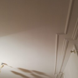 Ambiance chaleureuse peinture salon