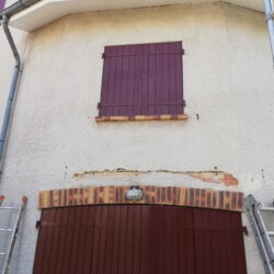 Rafraîchissement façade crépi