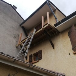 Résultat peinture façade durable