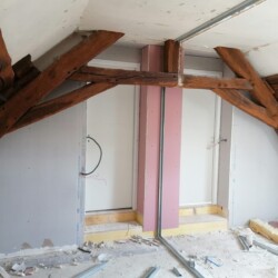 Isolation thermique murs intérieurs