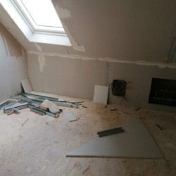 Faux plafond avec isolation